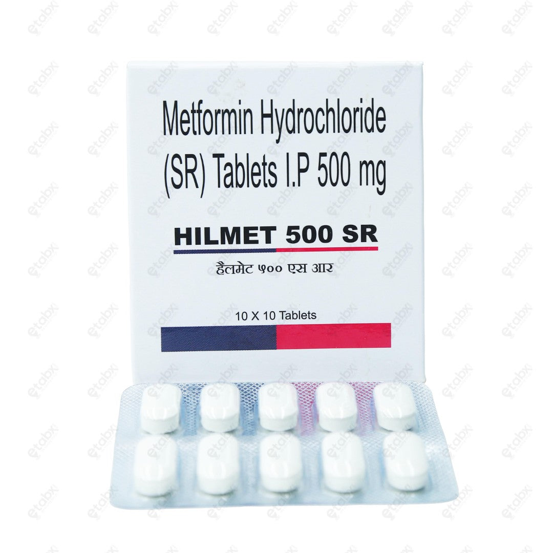 Hilmet SR 500mg Tablets 10's