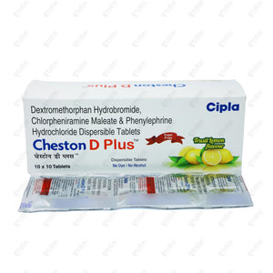 Cheston D Plus Tablet 10's