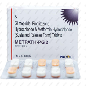 Metpath PG2 Tablet 10's