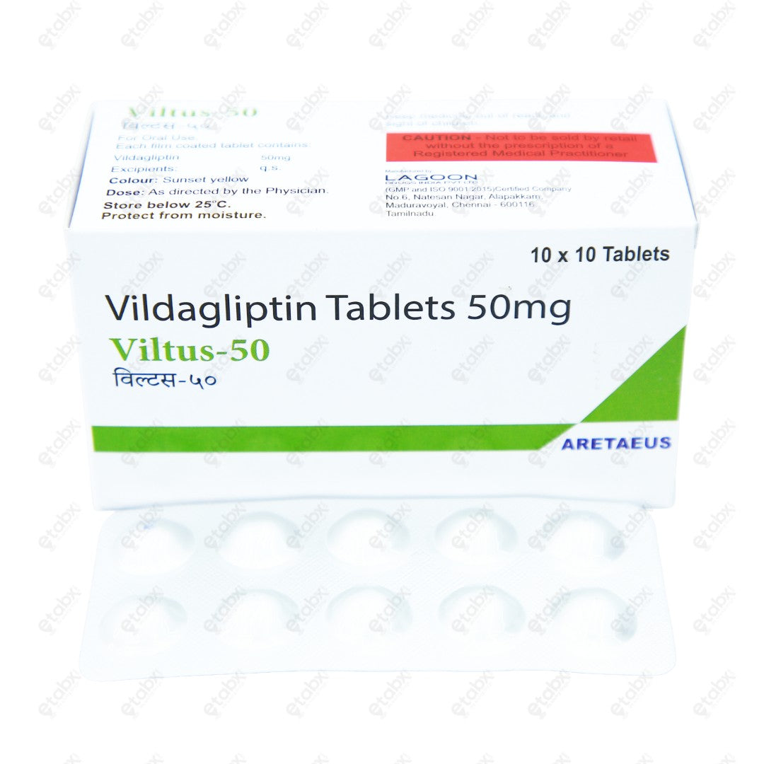 Viltus 50mg Tablet 10's