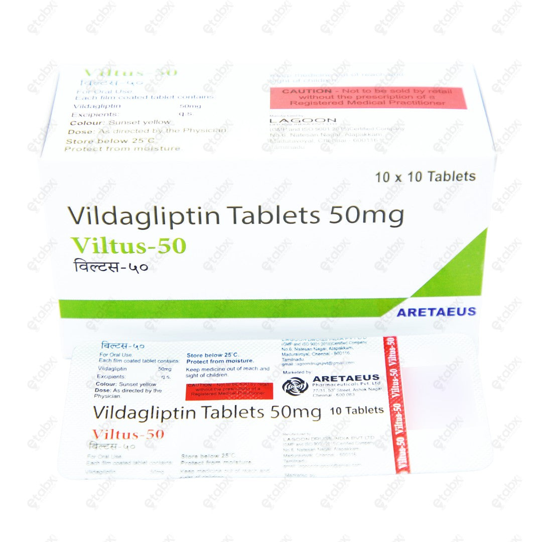 Viltus 50mg Tablet 10's