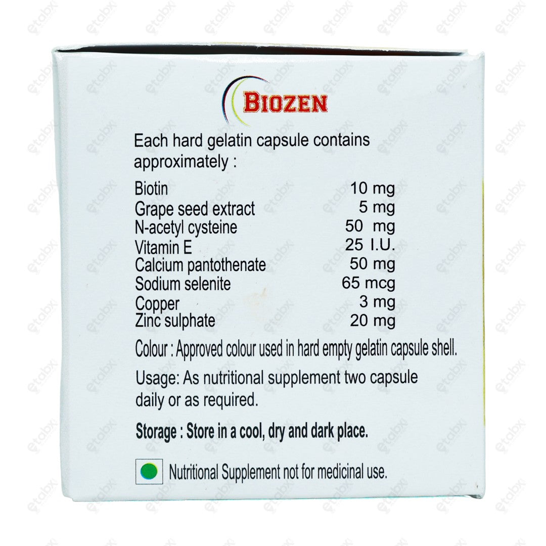 Biozen Capsule 10's