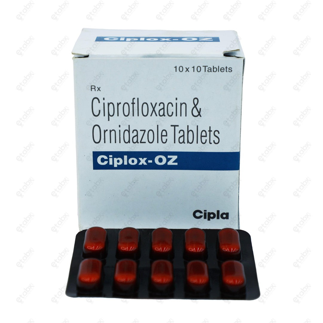 Ciplox OZ Tablet 10's