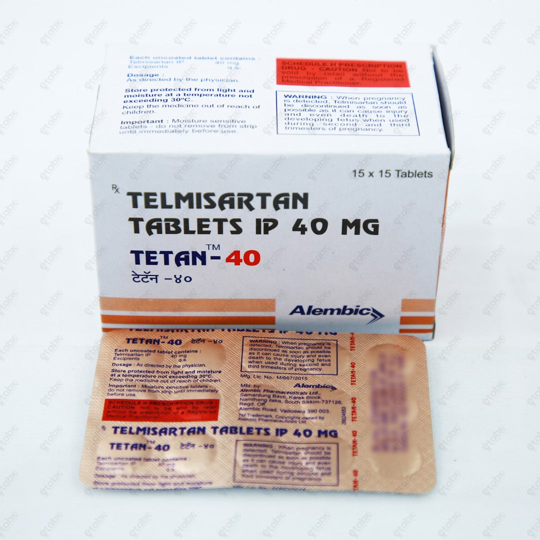 TETAN 40MG Tablet 15's
