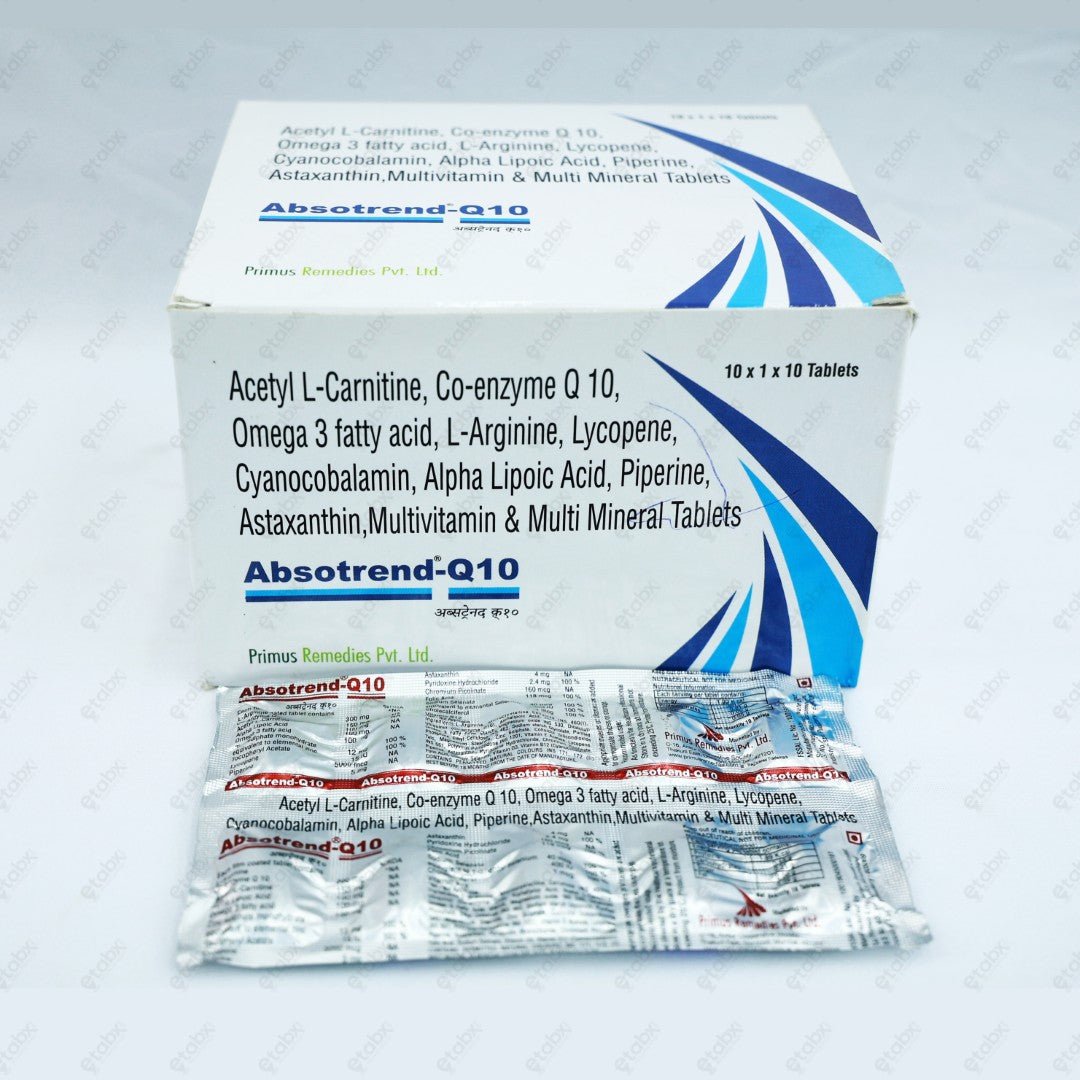 ABSOTREND Q10 Tablet 10's