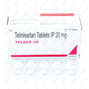 Telzen 20mg Tablets 10's