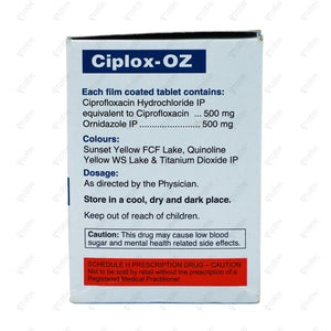 Ciplox OZ Tablet 10's