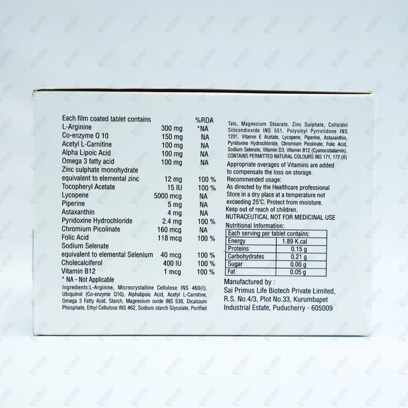 ABSOTREND Q10 Tablet 10's