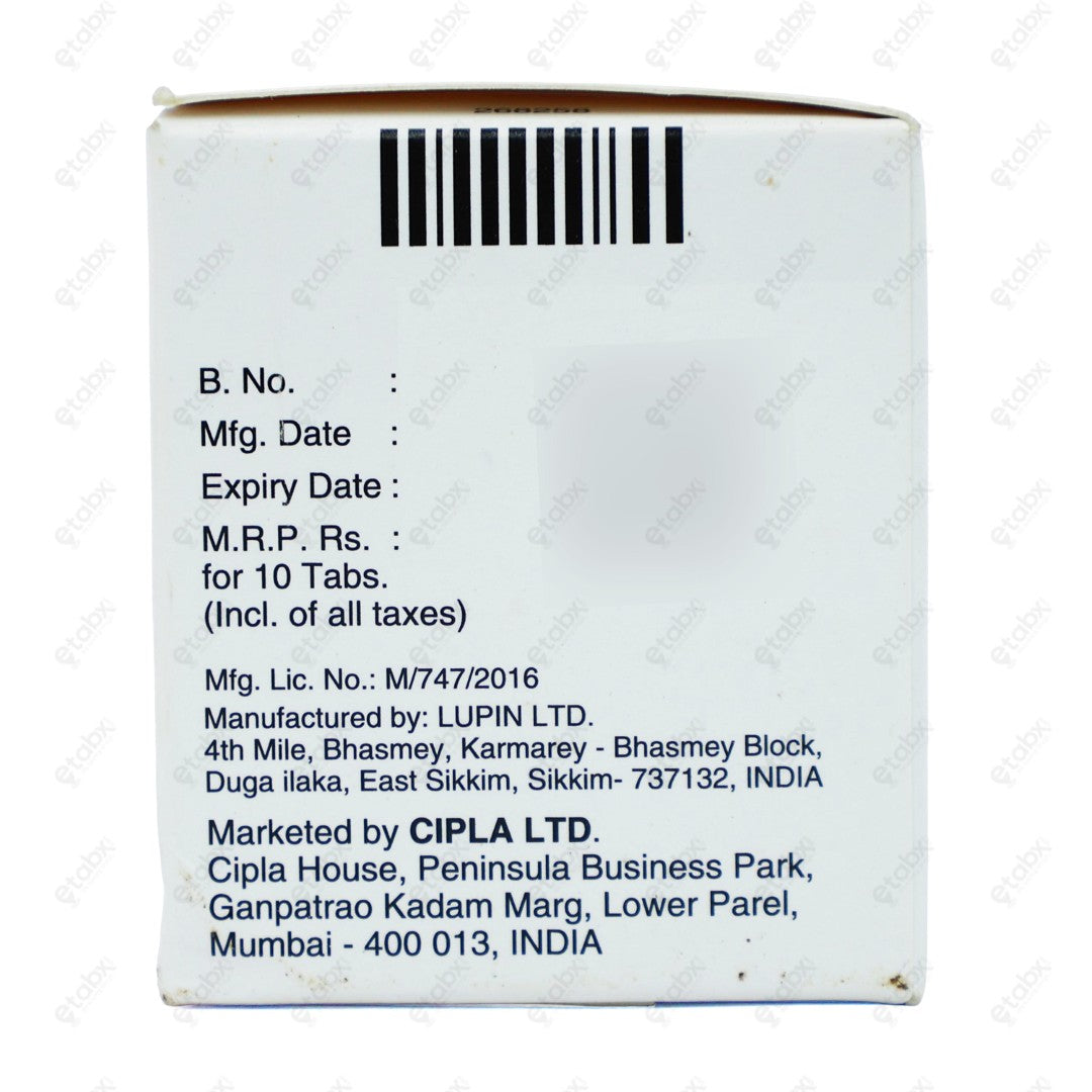 Carloc 3.125mg Tablet 15 Tablets