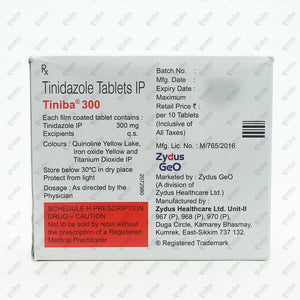 Tiniba 300mg Tablet 10's