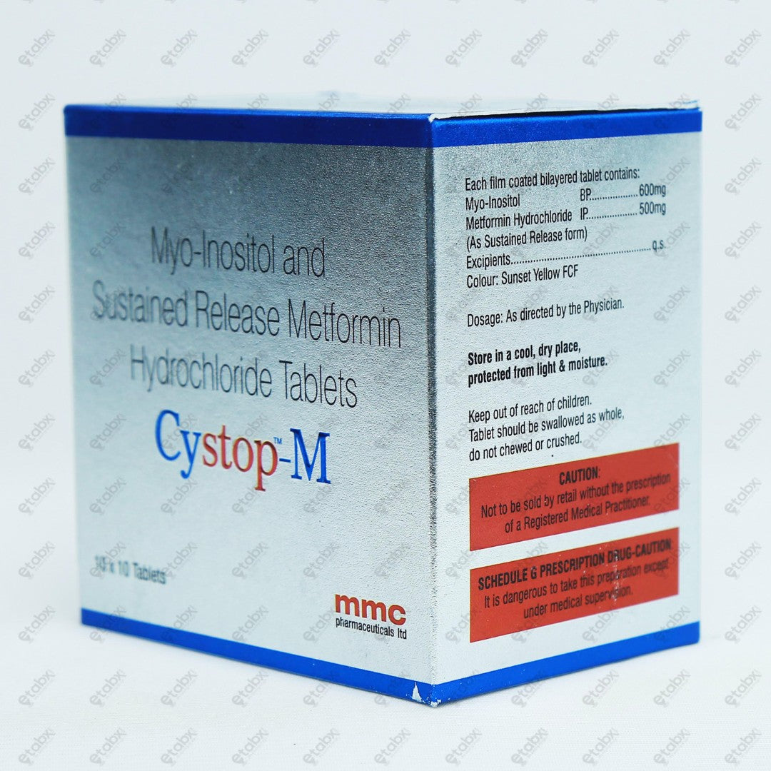 Cystop M Tablets 10's