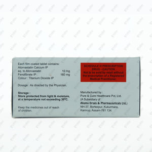 TORVAZEST F 10 mg Tablets (10's)
