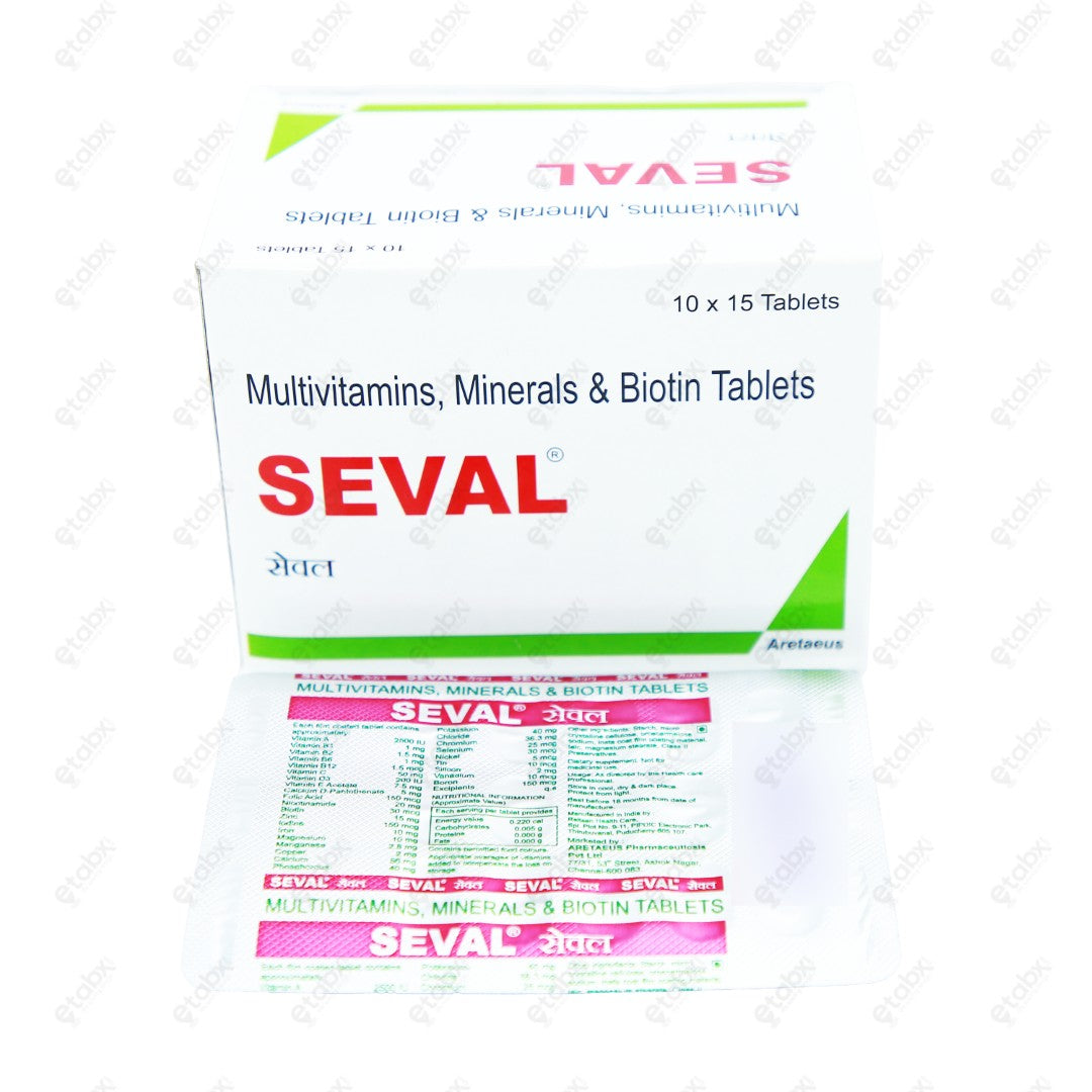 Seval Tablet 15's