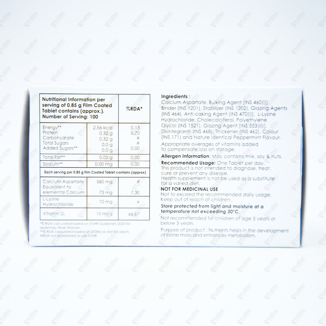 Vehycal Tablets 10's