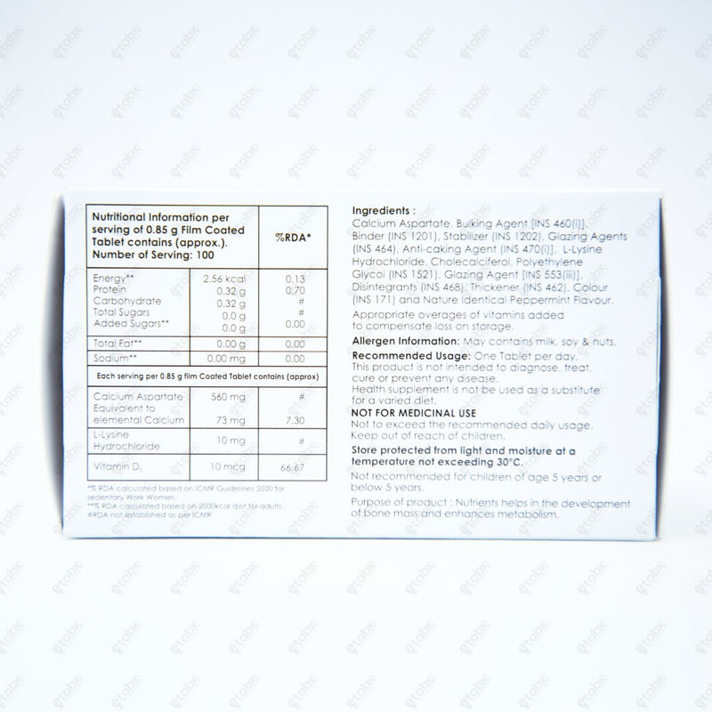 Vehycal Tablets 10's