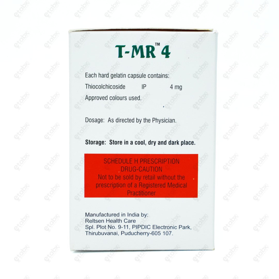 T MR 4MG Capsule 10'S