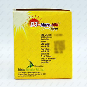 D3 More 60K Tablet 4's