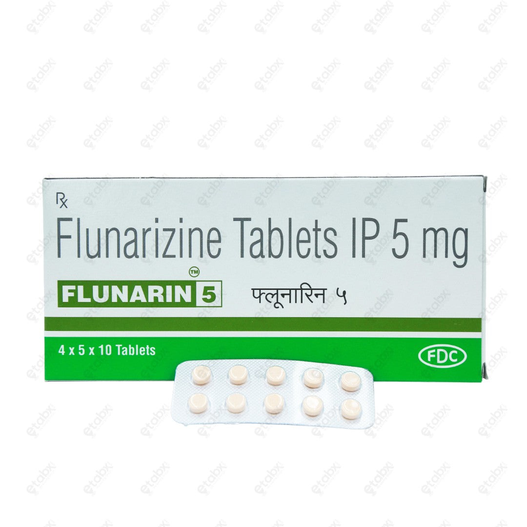 Flunarin 5mg Tablet 10'S