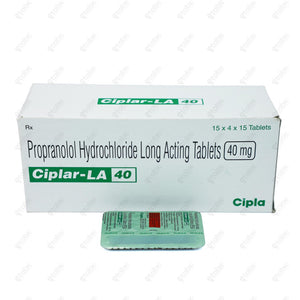 Ciplar LA 40mg Tablet 15's