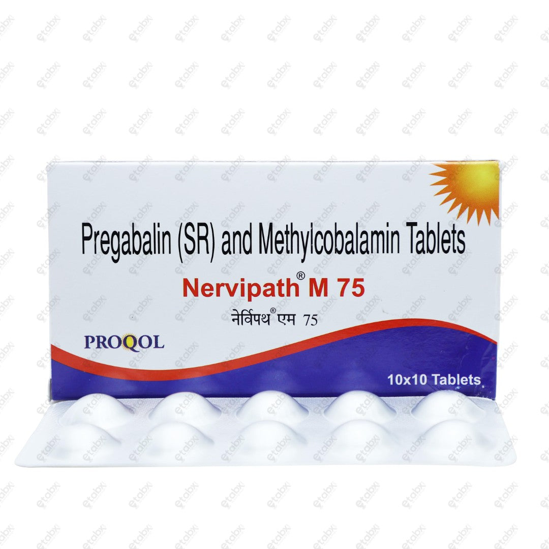 Nervipath M 75mg Tablet 10's
