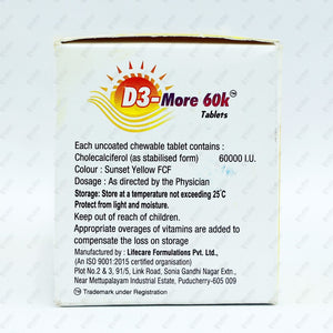 D3 More 60K Tablet 4's