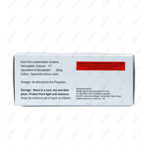 ATORHIL 20mg Tablet 10