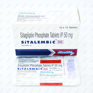 SITALEMBIC 50MG Tablet 15's