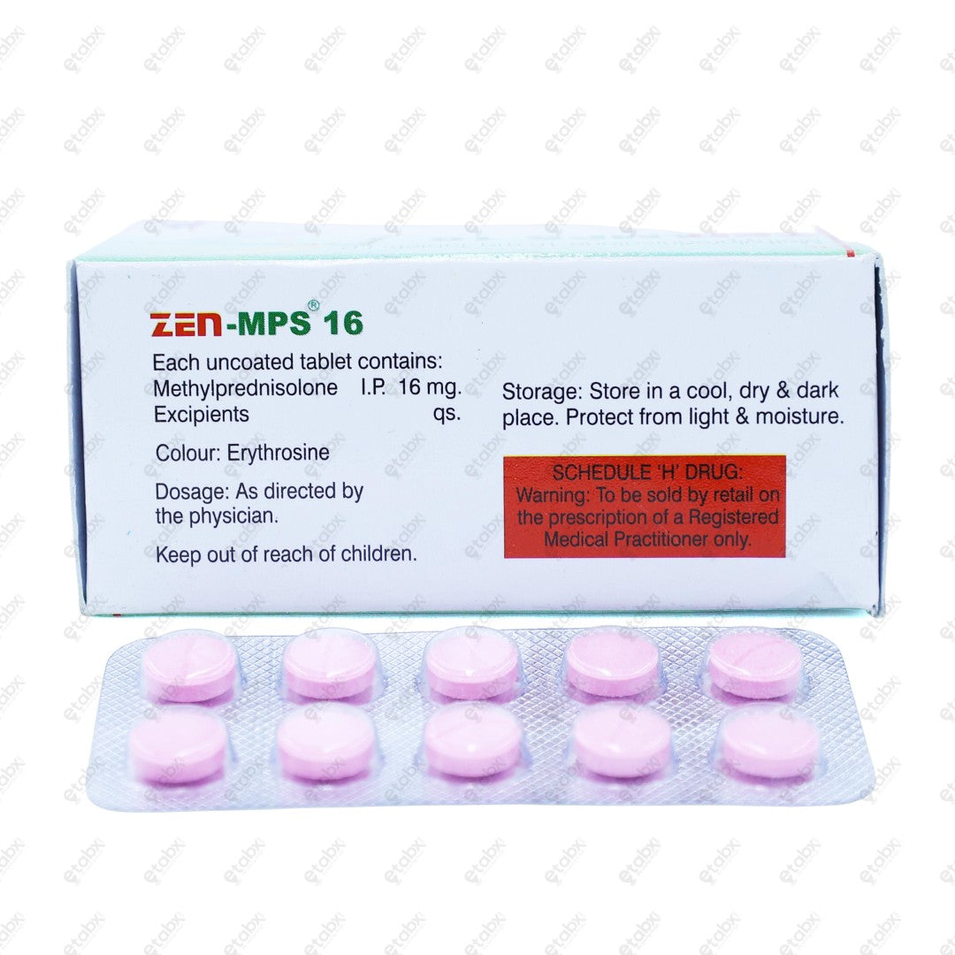 Zen MPS 16mg Tablet 10's