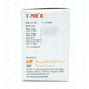 T MR 8MG Capsule 10'S