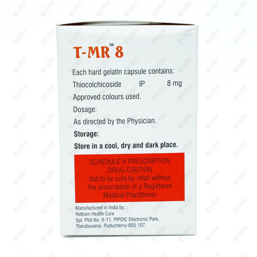 T MR 8MG Capsule 10'S