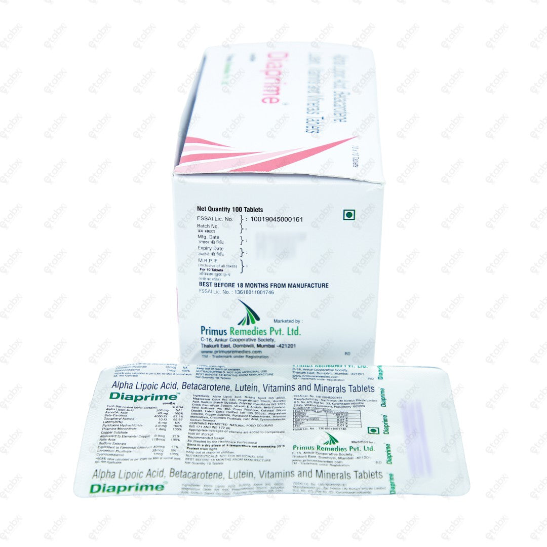Diaprime Tablet