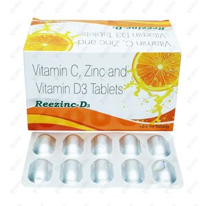 Reezinc D3 Tablets 10's