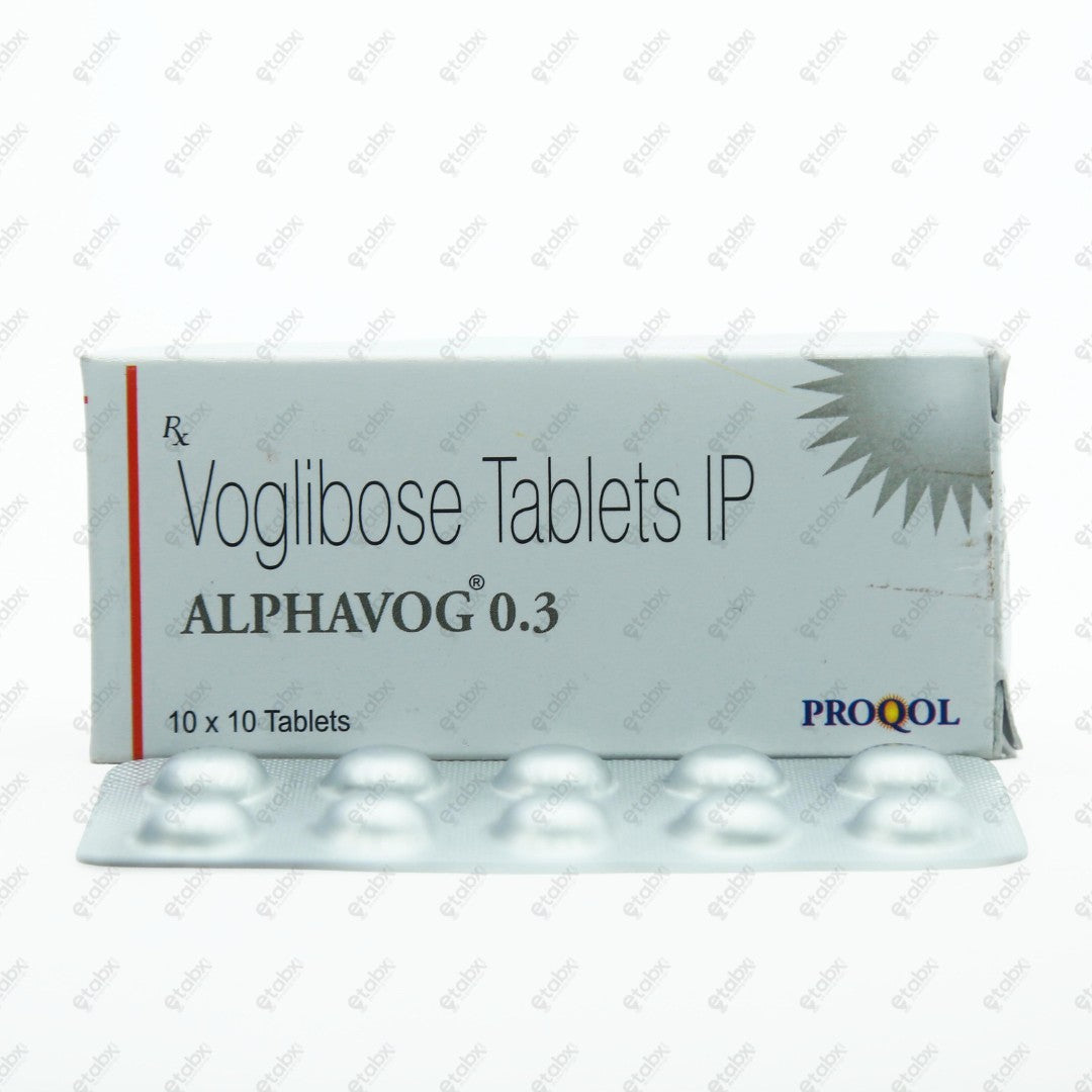Alphavog 0.3mg Tablet 10's