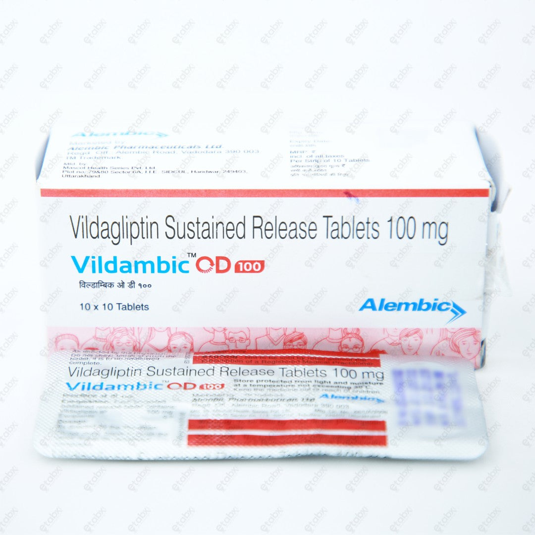 Vildambic OD 100mg Tablet 10's