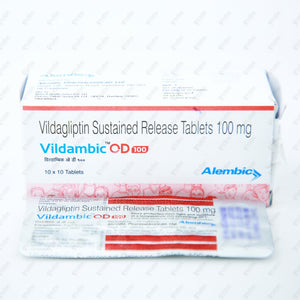 Vildambic OD 100mg Tablet 10's