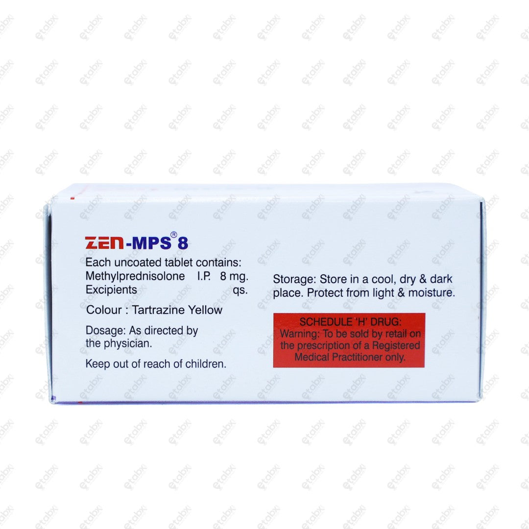 Zen MPS 8mg Tablet 10s