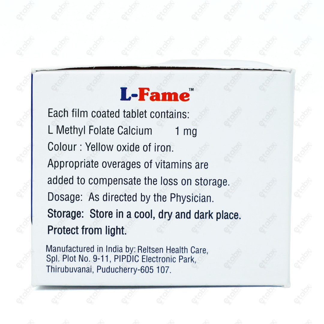 L Fame Tablet 10's