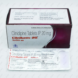 CILNIKEM 20MG Tablet 10'S