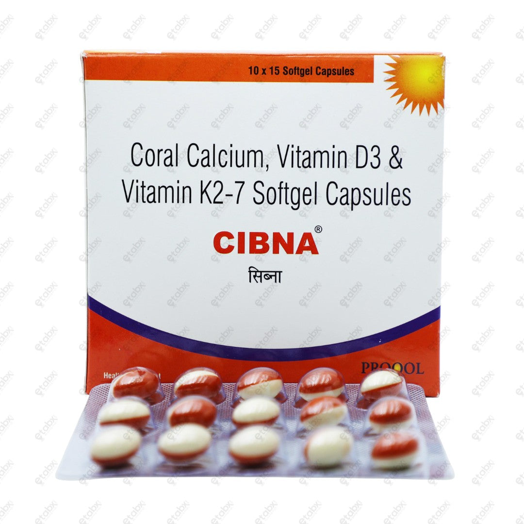 Cibna Capsules 15's