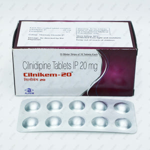 CILNIKEM 20MG Tablet 10'S
