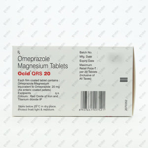 OCID QRS 20 Tablet 20's