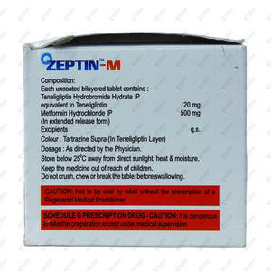 Zeptin M Tablet 10's