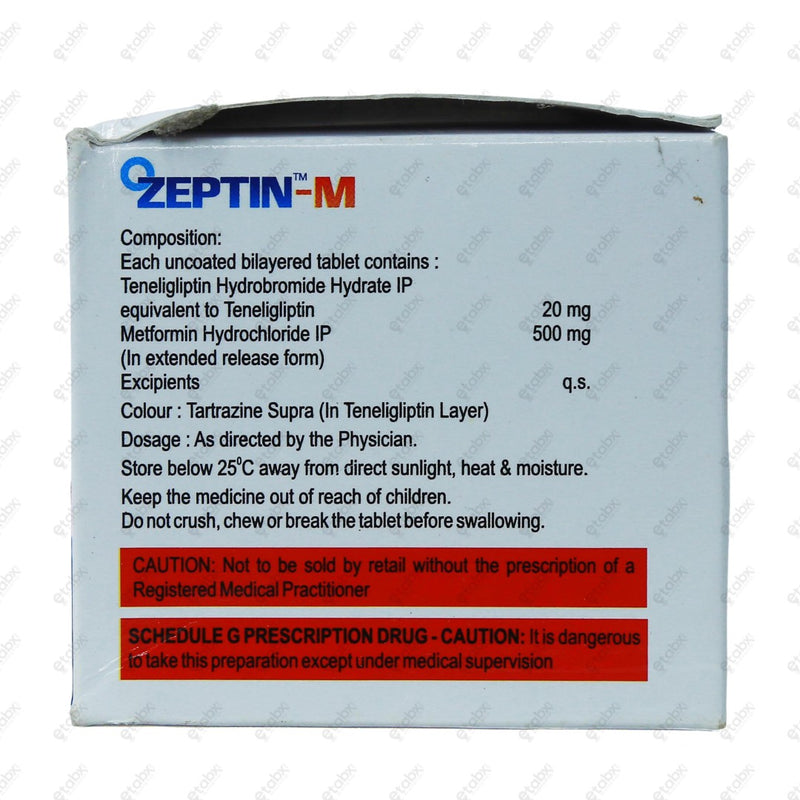 Zeptin M Tablet 10's
