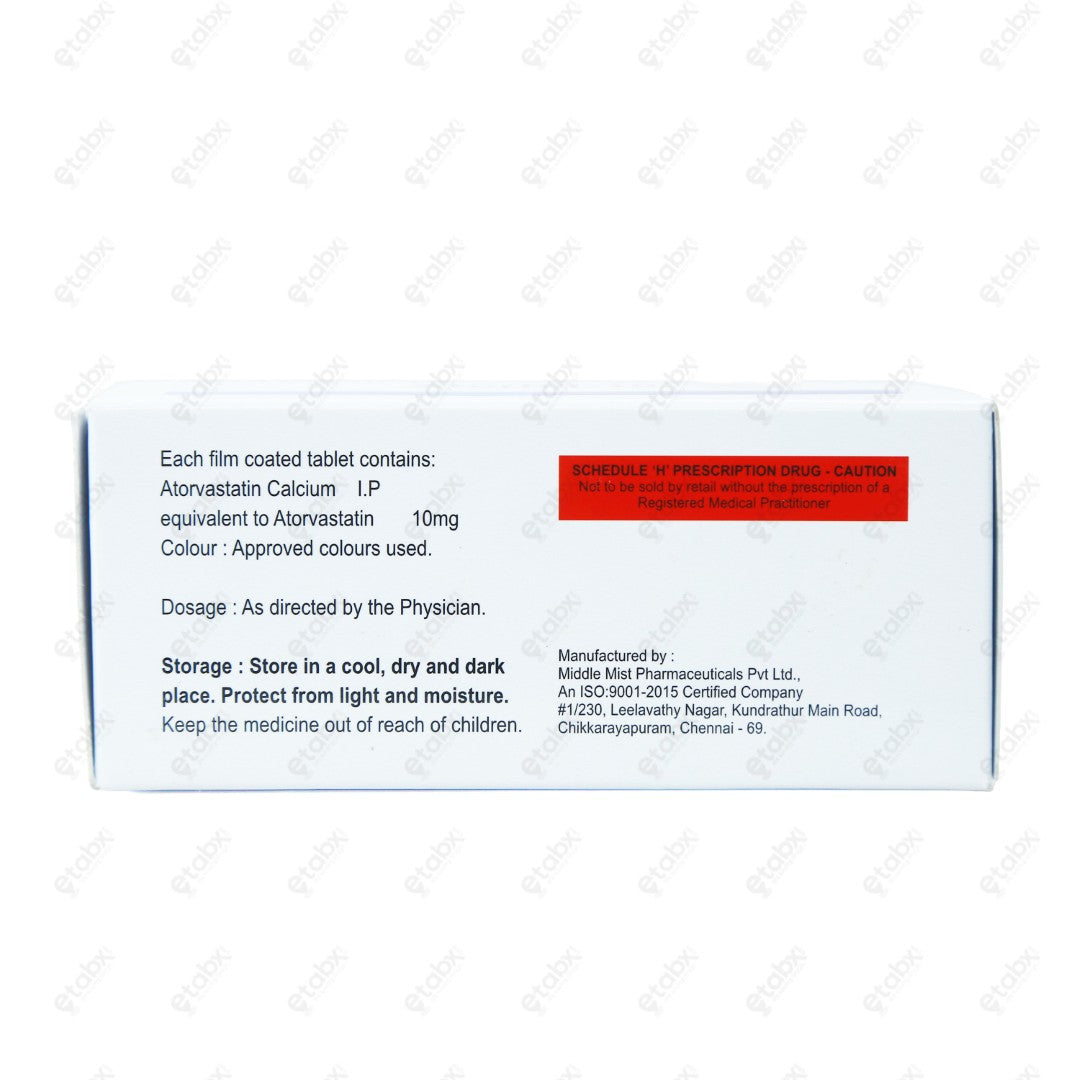 ATORHIL 10mg Tablet 10's