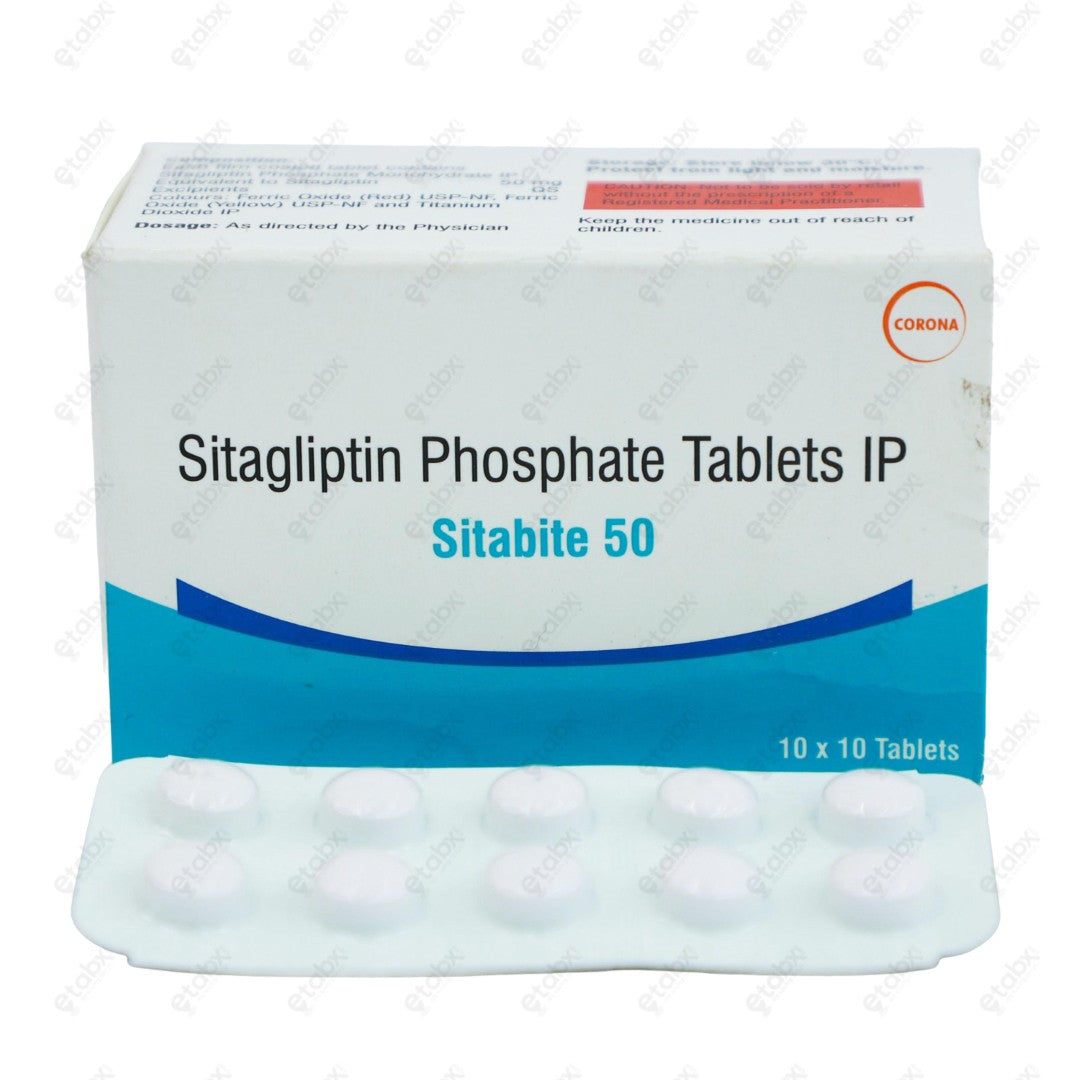 Sitabite 50mg Tablet 10's