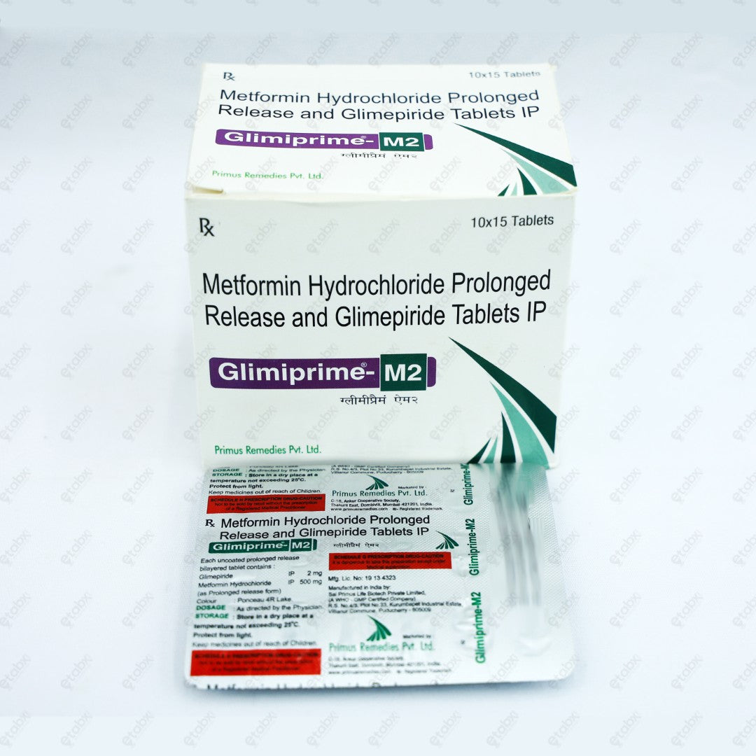 Glimiprime M2 Tablet 15's