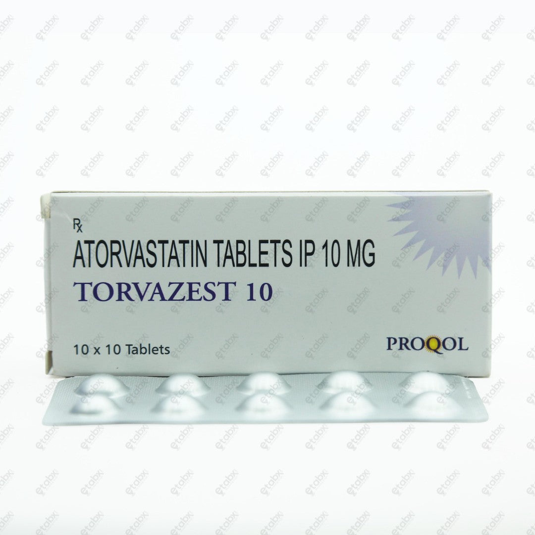 Torvazest 10mg Tablet 10's