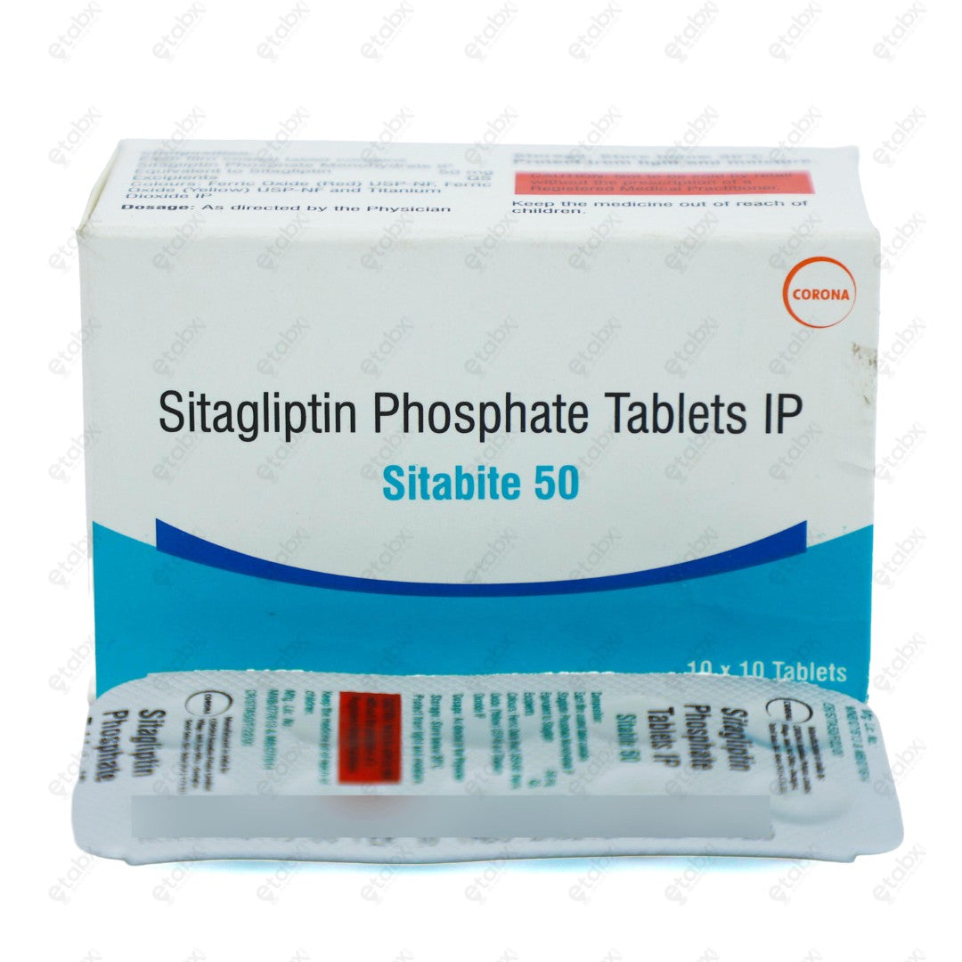 Sitabite 50mg Tablet 10's