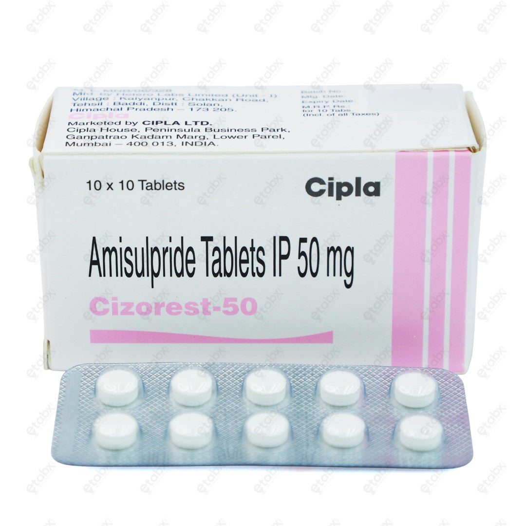 Cizorest 50mg Tablet 10's