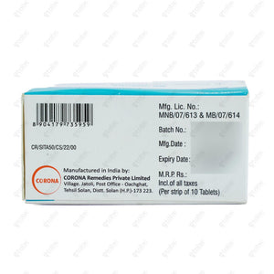 Sitabite 50mg Tablet 10's